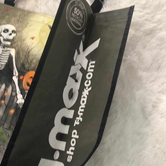 Reusable Shopping Bag Skeleton Walking Cat and Dog NWT - Picture 5 of 9